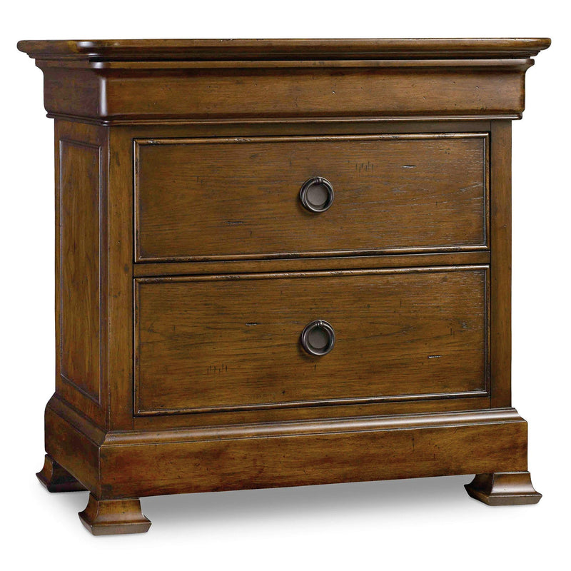 Hooker Furniture Archivist 3-Drawer Nightstand 5447-90016 IMAGE 1