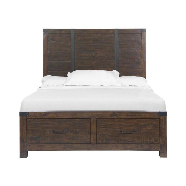 Magnussen Pine Hill Queen Panel Bed with Storage B3561-54H/B3561-54R/B3561-55F IMAGE 1
