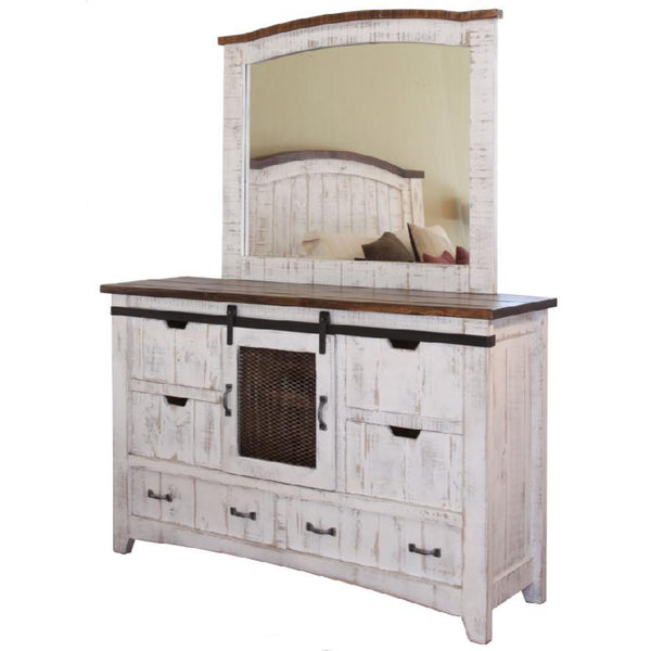 International Furniture Direct Pueblo 6-Drawer Dresser IFD360DSR IMAGE 1