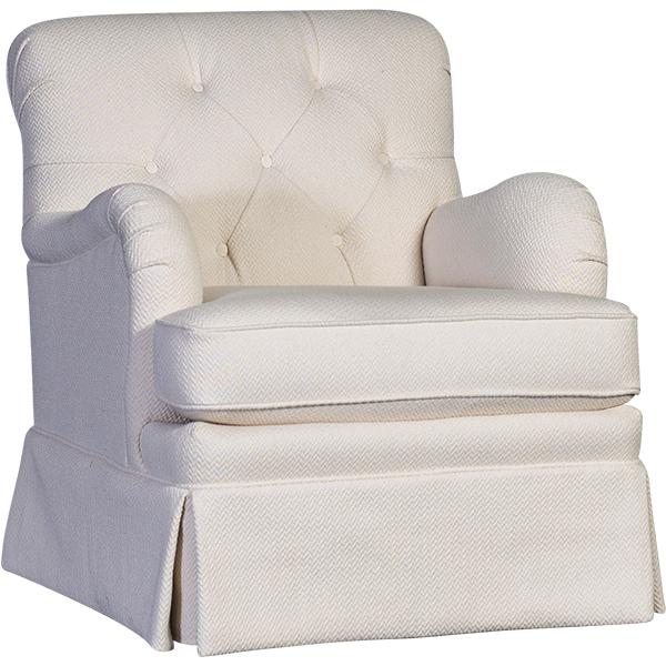 Mayo Furniture Stationary Fabric Chair 2495F40 Chair - Chunky Monkey Natural IMAGE 1