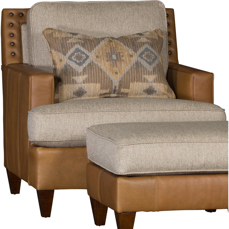 Mayo Furniture Stationary Fabric Chair 3030LF40 Chair - Downton Maple IMAGE 1