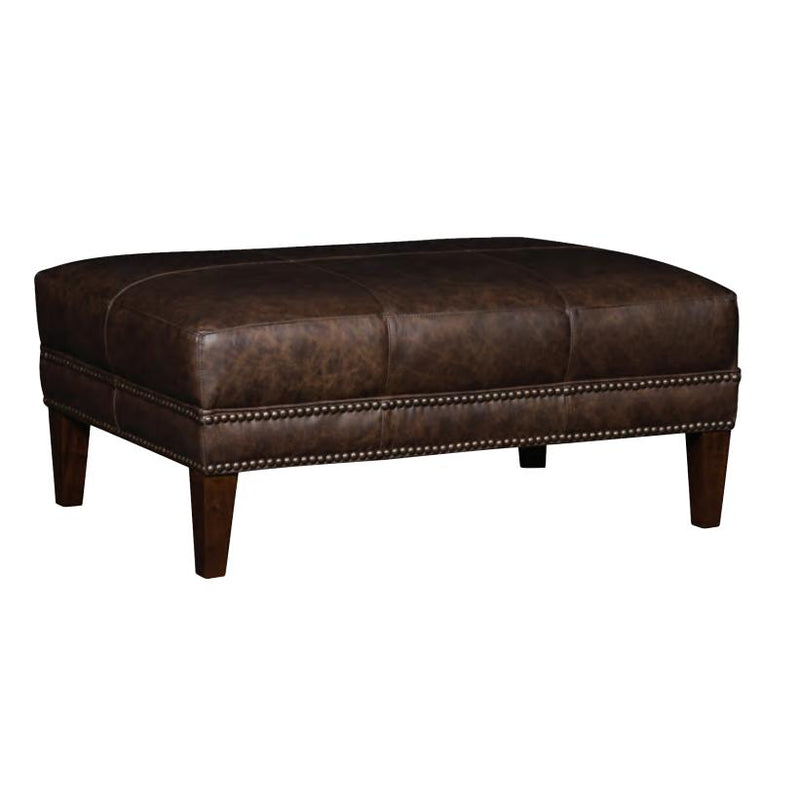 Mayo Furniture Leather Ottoman 9331L51 Table Ottoman - Omaha Slicker IMAGE 1
