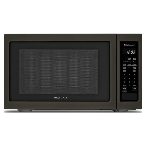 KitchenAid 22-inch, 1.6 cu. ft. Countertop Microwave Oven KMCS1016GBS IMAGE 1
