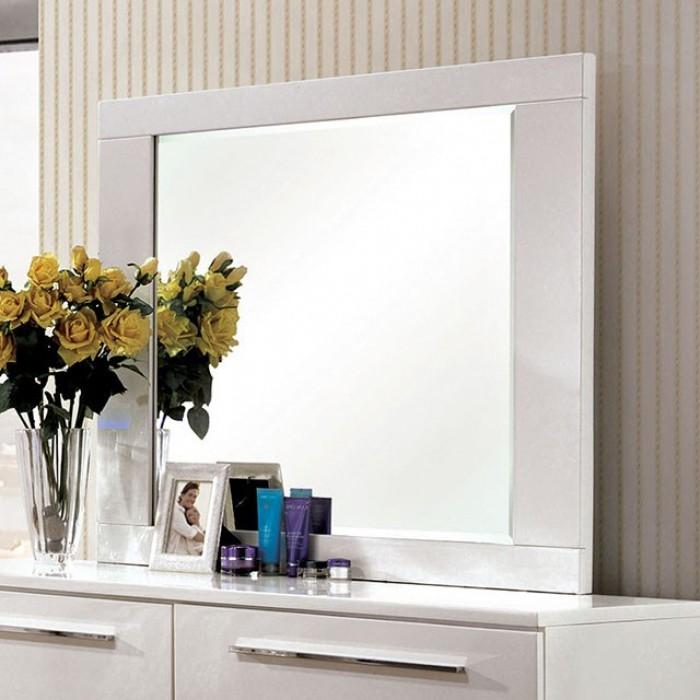 Furniture of America Clementine Dresser Mirror CM7201M IMAGE 2