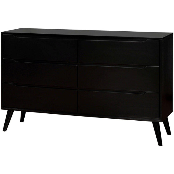 Furniture of America Lennart II 6-Drawer Dresser CM7386BK-D IMAGE 1