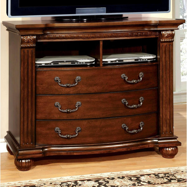 Furniture of America Grandom 3-Drawer Media Chest CM7736TV IMAGE 1