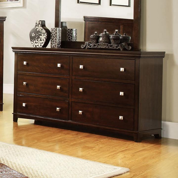 Furniture of America Pebble 6-Drawer Dresser CM7113CH-D IMAGE 1