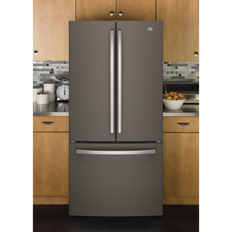 GE 33-inch, 18.6 cu. ft. Counter-Depth French-Door Refrigerator GWE19JMLES IMAGE 8