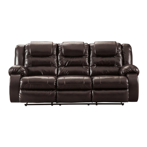 Signature Design by Ashley Vacherie Reclining Leather Look Sofa 7930788 IMAGE 1