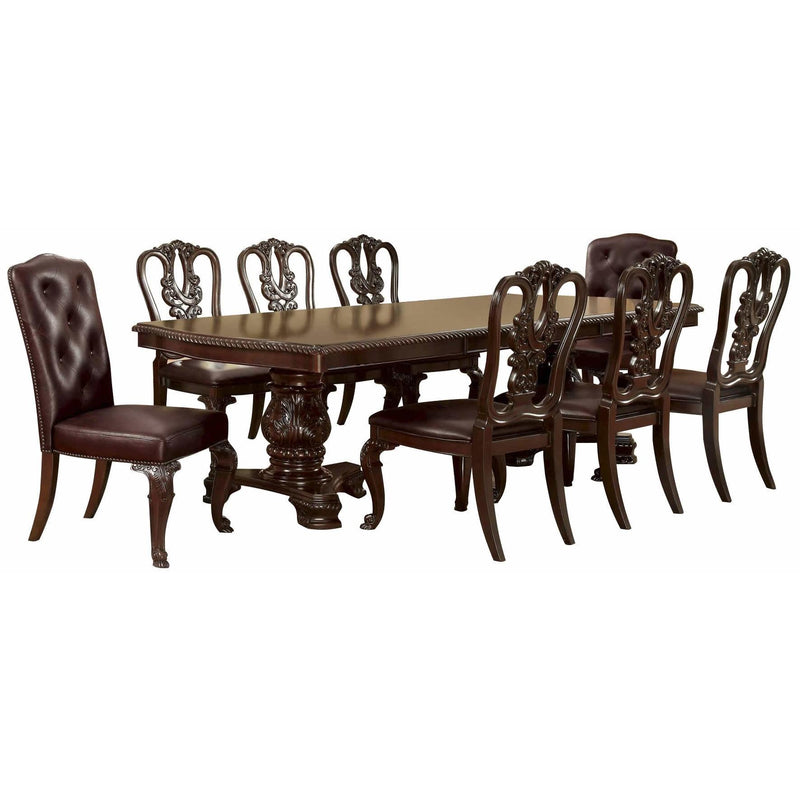 Furniture of America Bellagio Dining Chair CM3319W-SC-2PK IMAGE 4