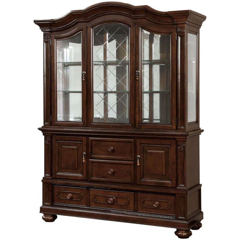Furniture of America Alpena 2 pc China Cabinet CM3350HB-SET IMAGE 1