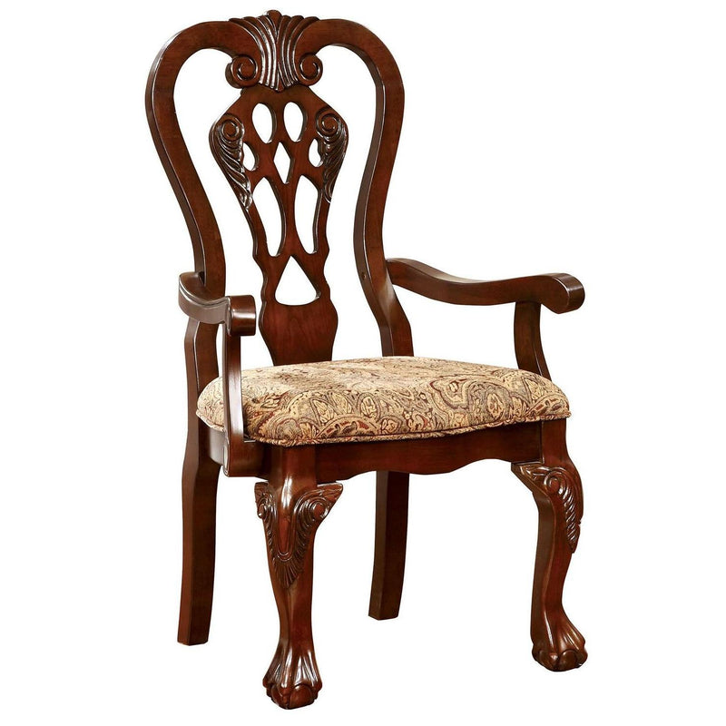 Furniture of America Elana Arm Chair CM3212AC-2PK IMAGE 1