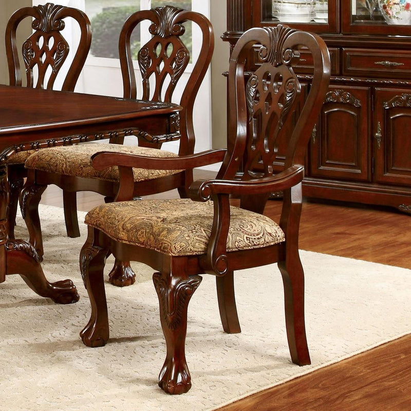 Furniture of America Elana Arm Chair CM3212AC-2PK IMAGE 3