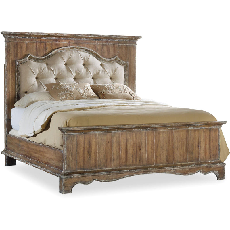 Hooker Furniture Chatelet King Upholstered Mantle Panel Bed 5300-90866 IMAGE 1