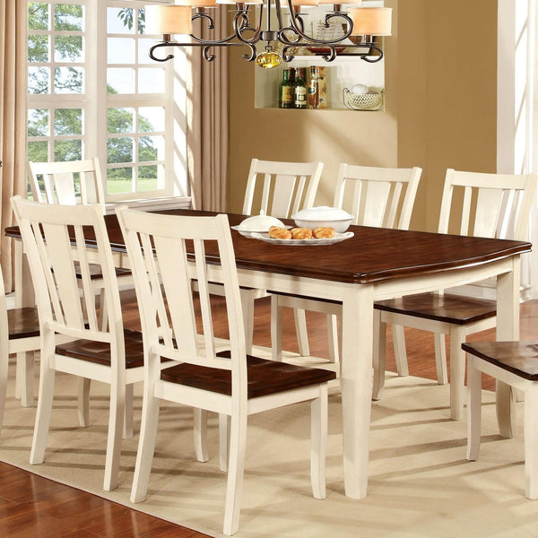 Furniture of America Dover Dining Table CM3326WC-T IMAGE 1