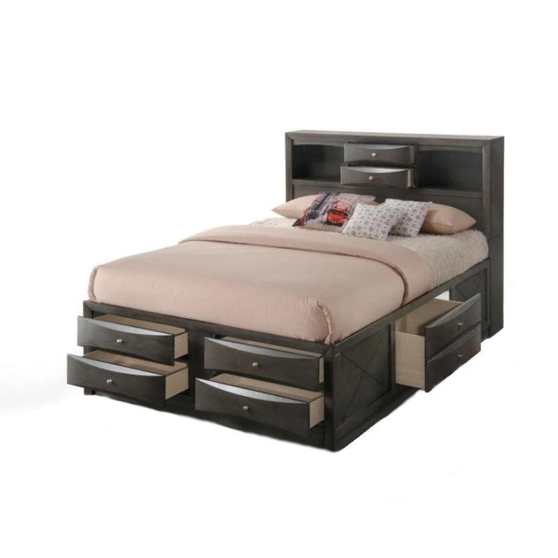 Acme Furniture Ireland Full Platform Bed with Storage 22710F IMAGE 2
