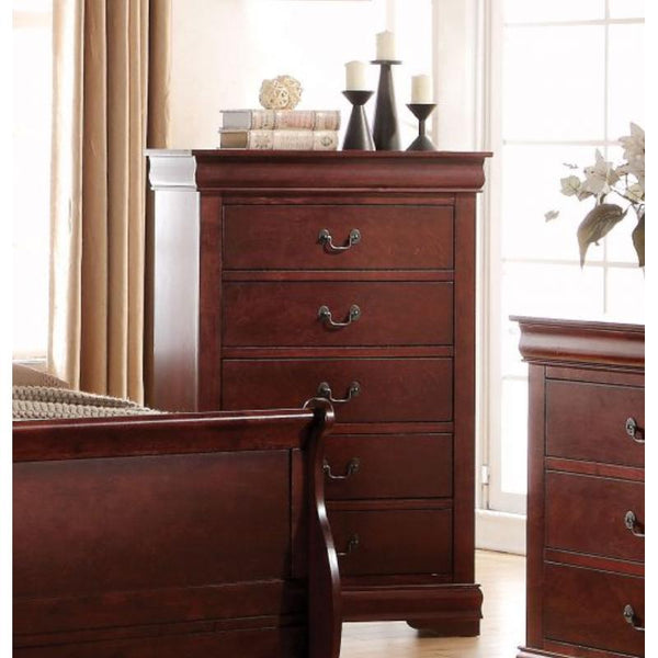 Acme Furniture Louis Philippe 5-Drawer Chest 23756 IMAGE 1