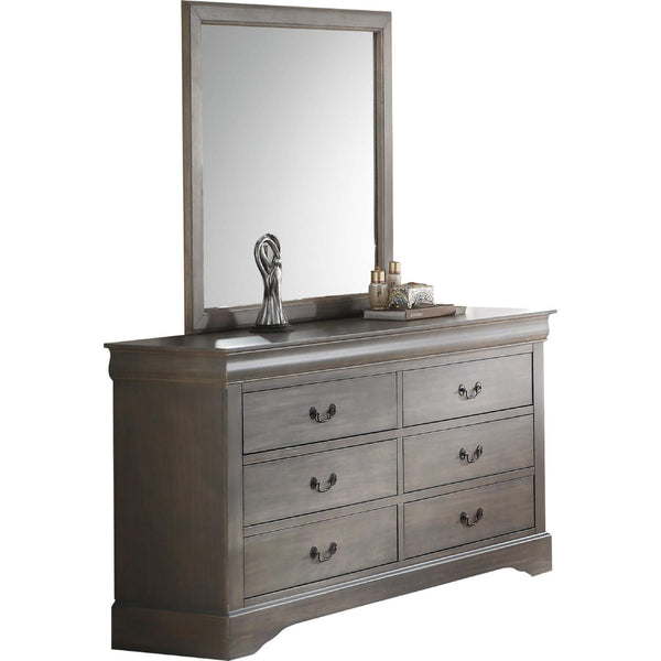 Acme Furniture Louis Philippe III 6-Drawer Dresser 25505 IMAGE 1