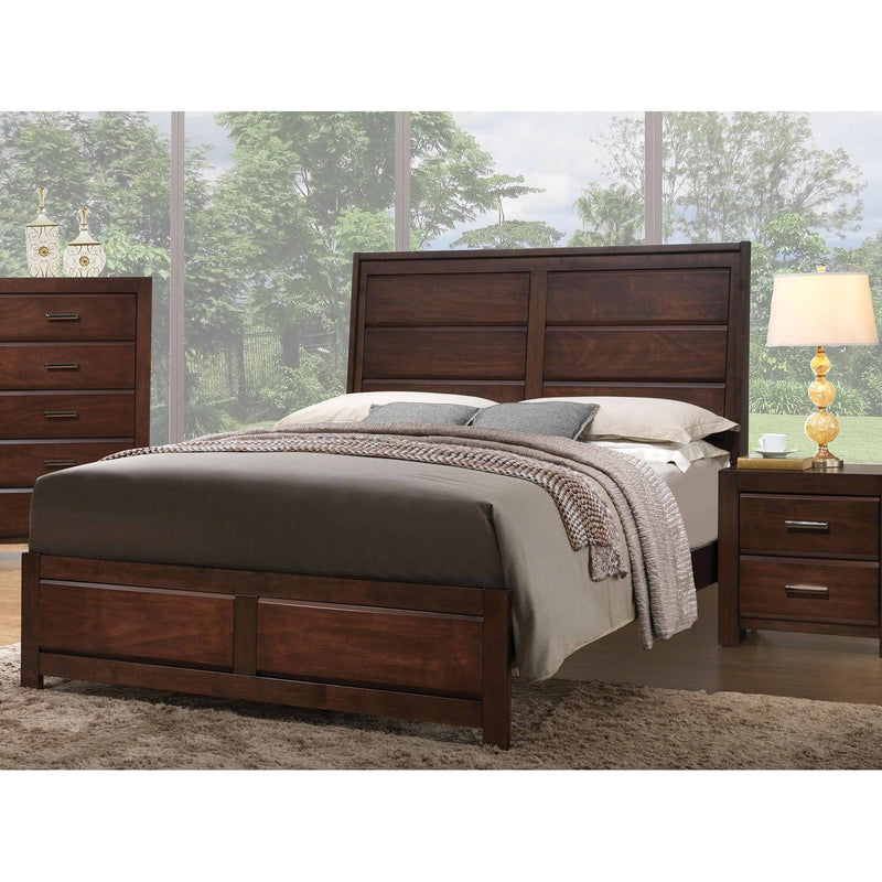 Acme Furniture Oberreit King Panel Bed with Storage 25787EK IMAGE 2