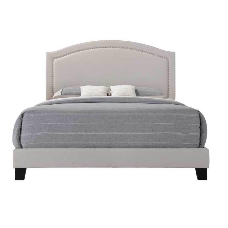 Acme Furniture Garresso Queen Upholstered Platform Bed 26340Q IMAGE 2
