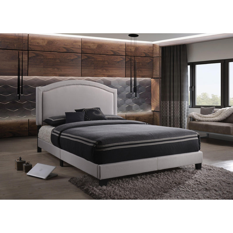 Acme Furniture Garresso Queen Upholstered Platform Bed 26340Q IMAGE 4