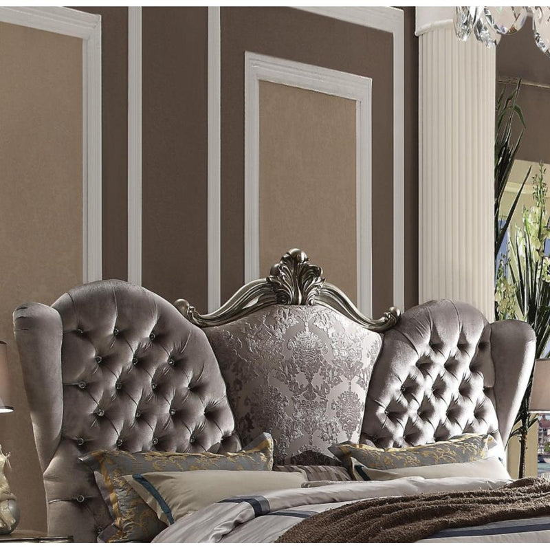 Acme Furniture Versailles California King Upholstered Bed 26814CK IMAGE 2