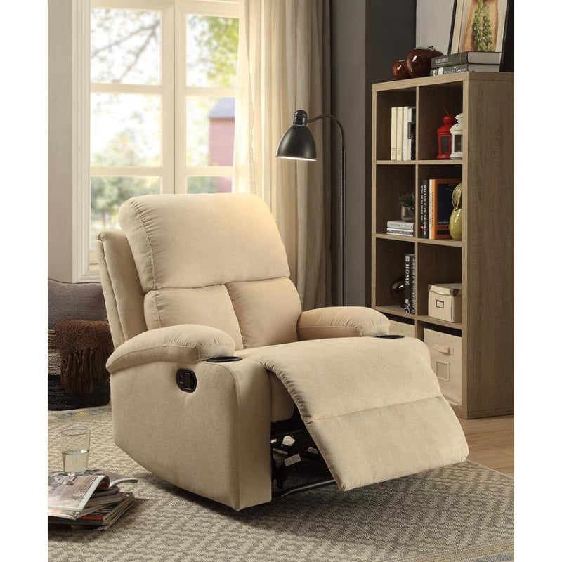 Acme Furniture Rosia Fabric Recliner 59551 IMAGE 5