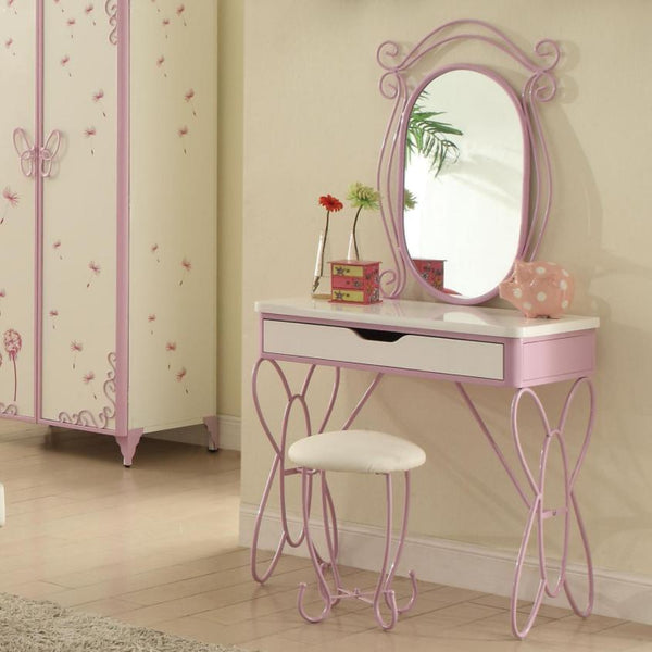 Acme Furniture Priya II 1-Drawer Vanity Set 30539 IMAGE 1