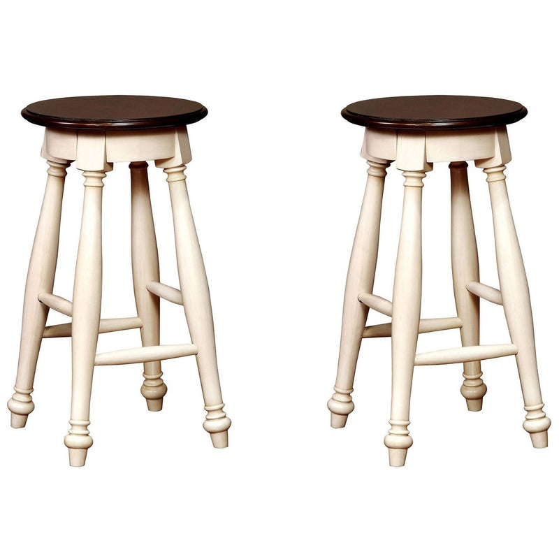 Furniture of America Sabrina Counter Height Stool CM3199WC-ST-2PK IMAGE 2
