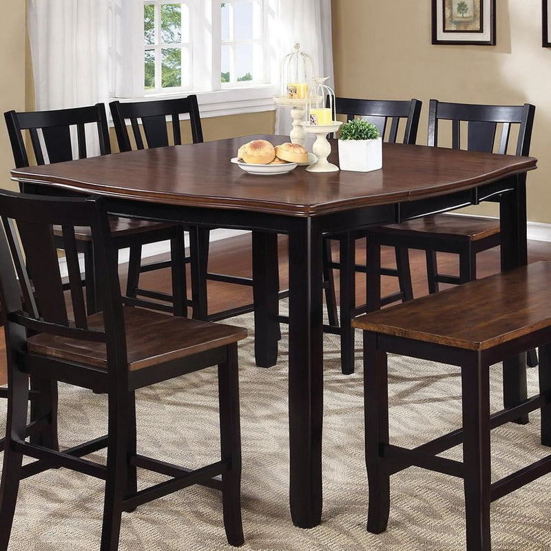 Furniture of America Dover II Counter Height Dining Table CM3326BC-PT IMAGE 1