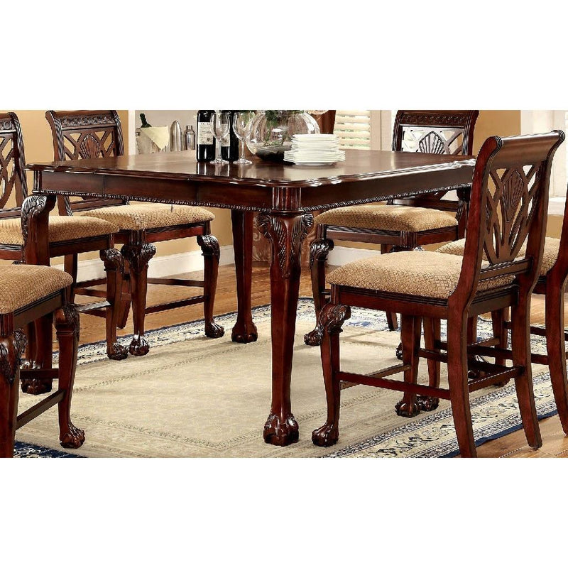 Furniture of America Petersburg II Counter Height Dining Table CM3185PT IMAGE 3