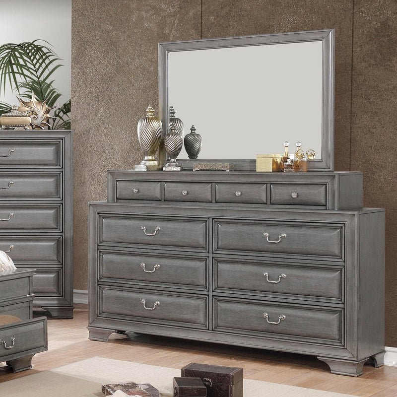Furniture of America Brandt 10-Drawer Dresser CM7302GY-D IMAGE 3