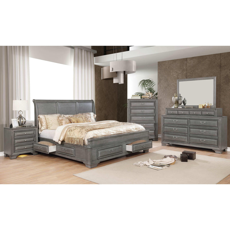 Furniture of America Brandt 10-Drawer Dresser CM7302GY-D IMAGE 4