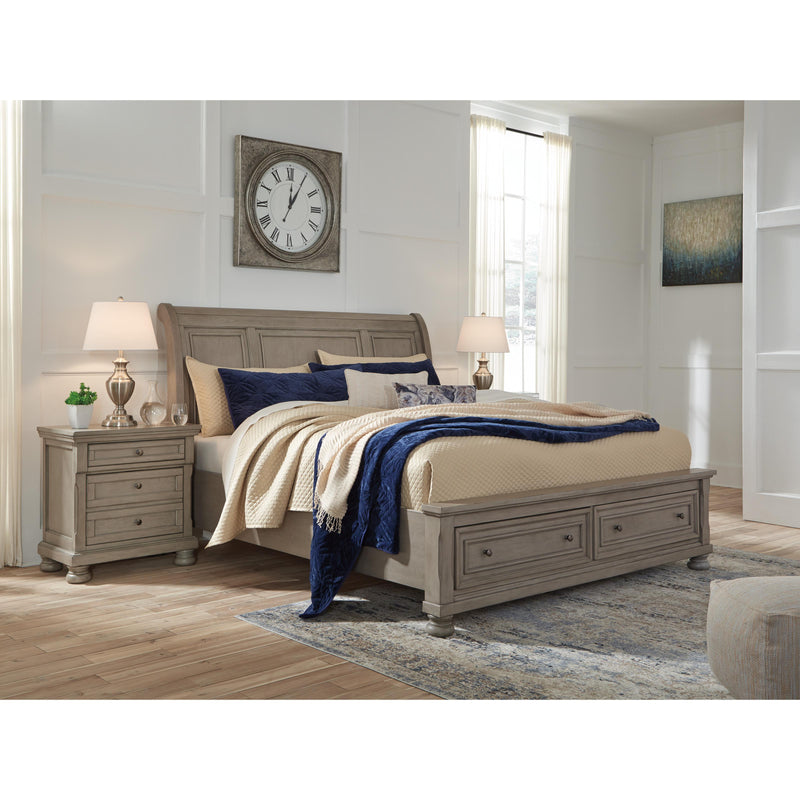 Signature Design by Ashley Lettner California King Sleigh Bed with Storage B733-78/B733-76/B733-95 IMAGE 3