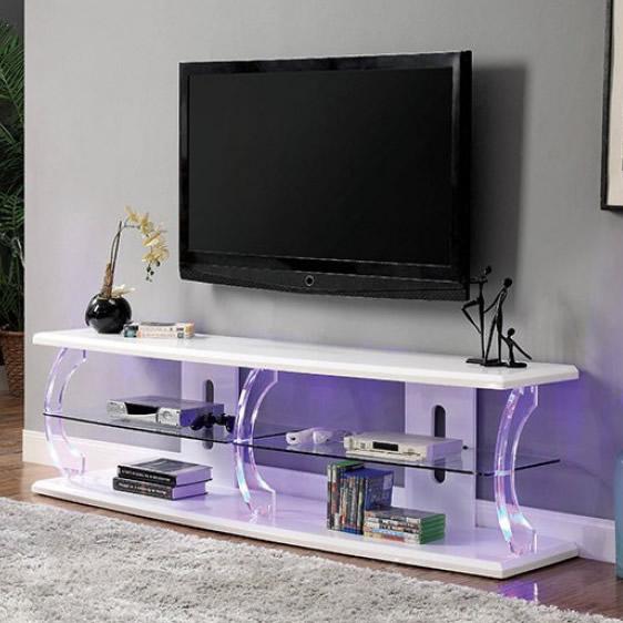 Furniture of America Ernst Flat Panel TV Stand CM5901WH-TV-72 IMAGE 2