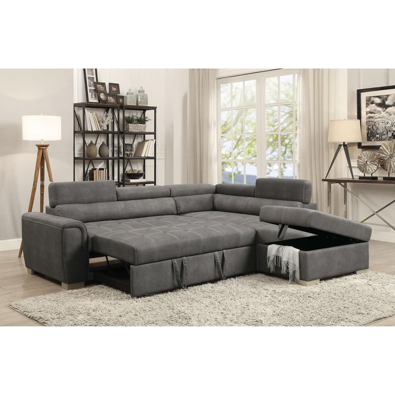 Acme Furniture Thelma Fabric Queen Sectional 50275 IMAGE 2