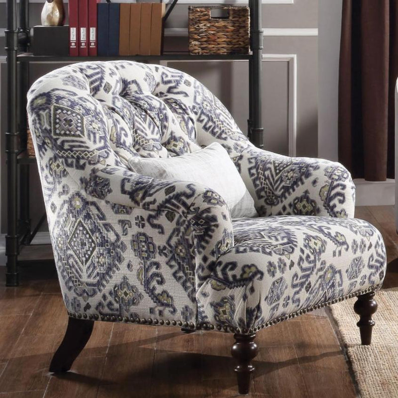 Acme Furniture Saira Stationary Fabric Accent Chair 52062 IMAGE 1