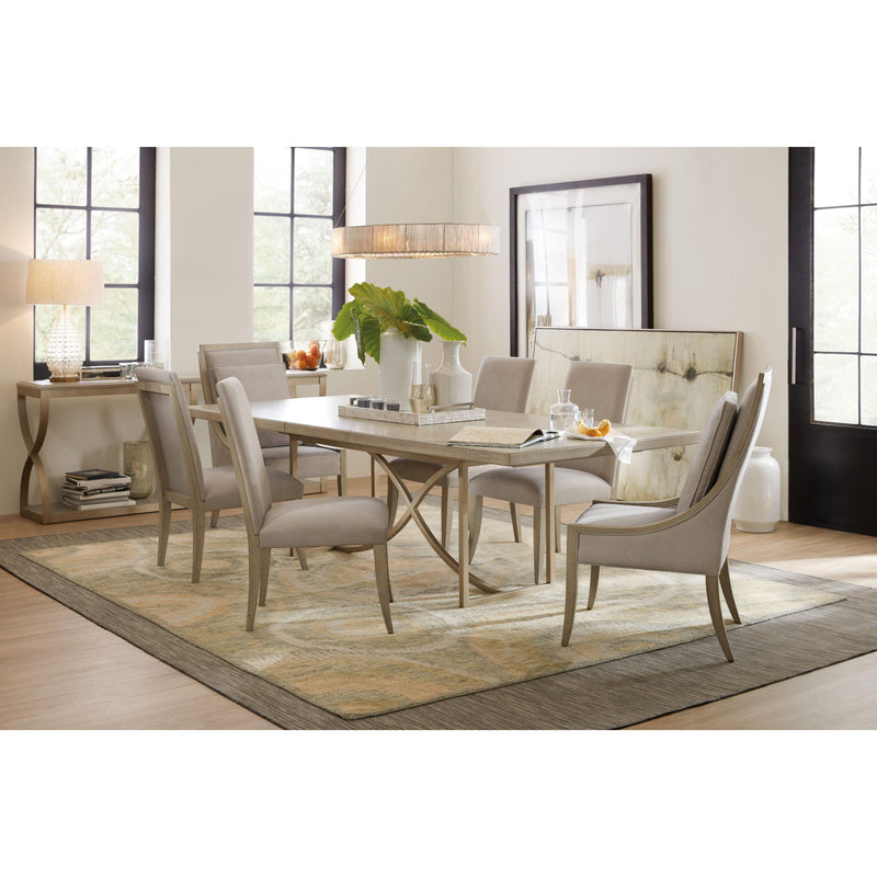 Hooker Furniture Elixir Dining Table with Pedestal Base 5990-75200-LTWD IMAGE 3