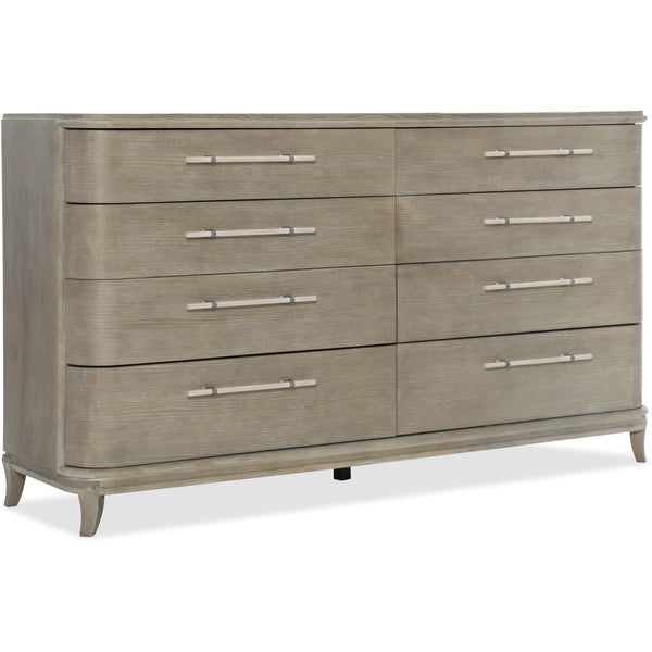 Hooker Furniture Affinity 8-drawers Dresser 6050-90002-GRY IMAGE 1