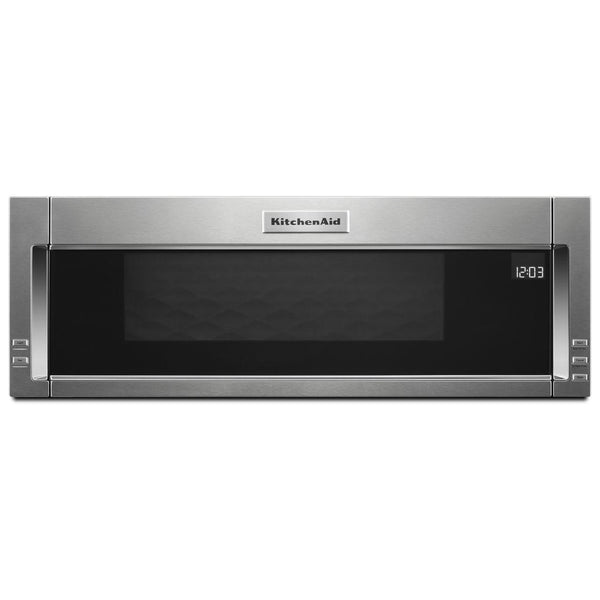 KitchenAid 30-inch, 1.1 cu.ft. Over-the-Range Microwave Oven with Whisper Quiet® Ventilation System KMLS311HSS IMAGE 1