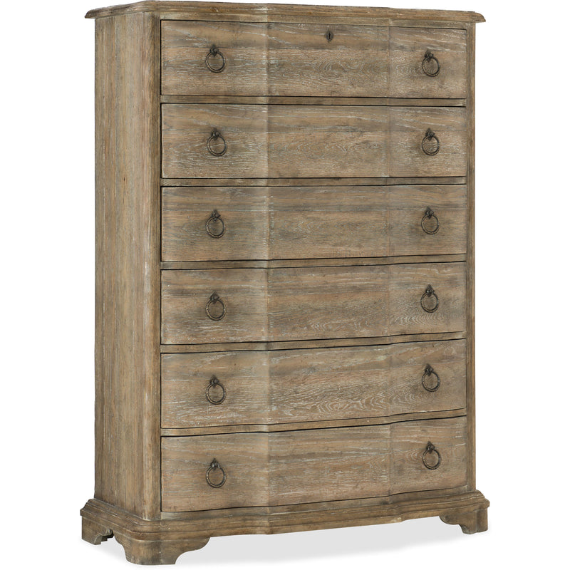 Hooker Furniture Boheme Chimay 6-drawer chest 5750-90010-MWD IMAGE 1