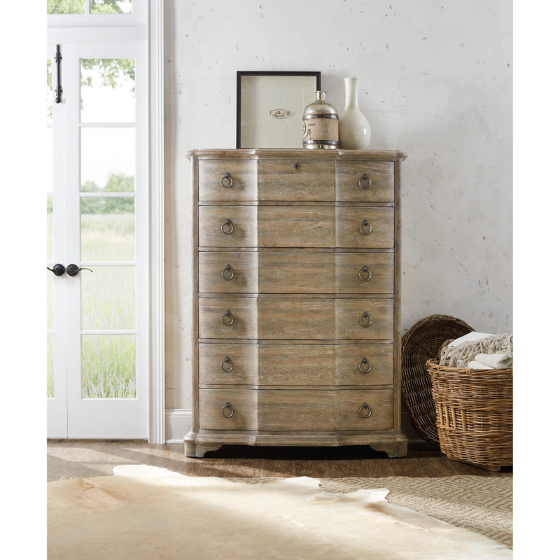 Hooker Furniture Boheme Chimay 6-drawer chest 5750-90010-MWD IMAGE 2