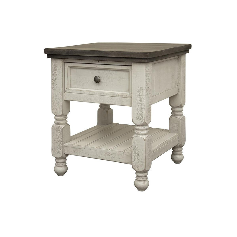 International Furniture Direct Stone End Table IFD4691END IMAGE 1