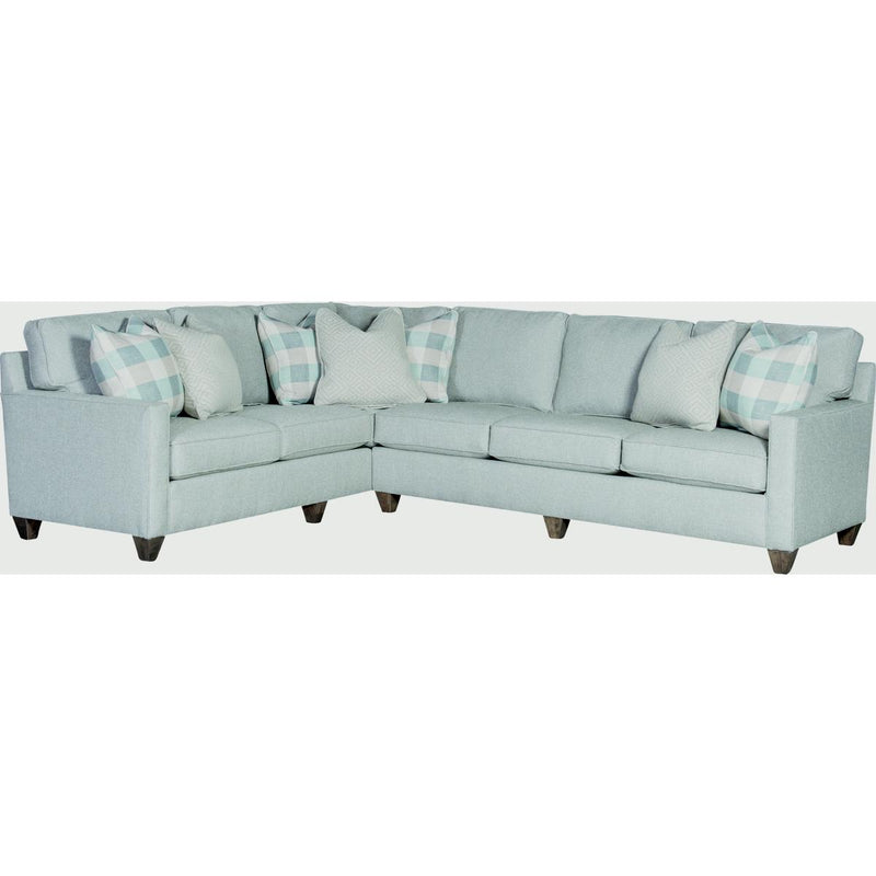 Mayo Furniture Fabric 2 pc Sectional 3830F75/3830F14-Market Chrome IMAGE 1