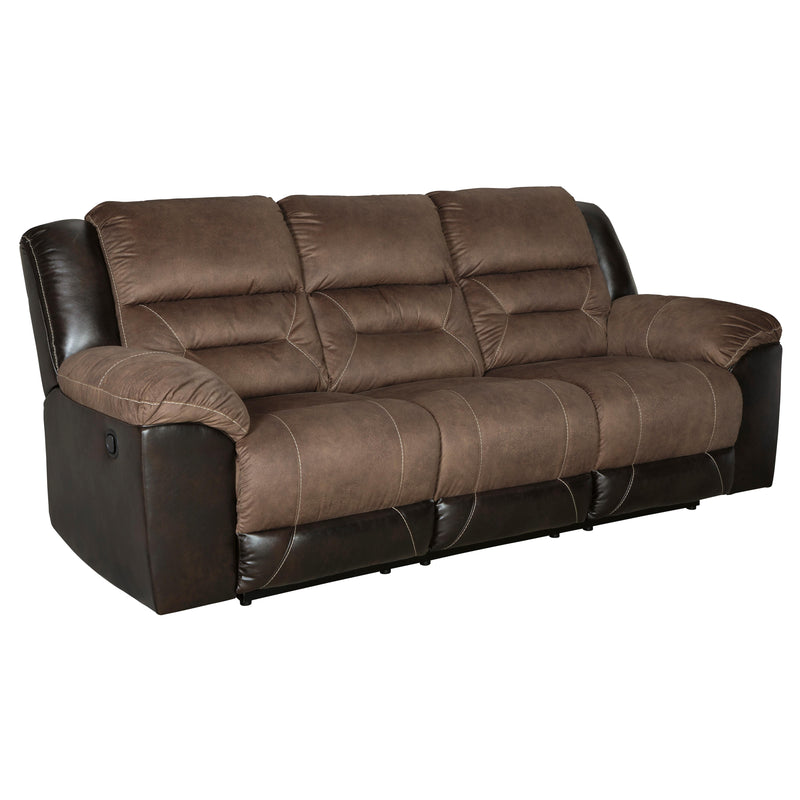 Signature Design by Ashley Earhart Reclining Fabric and Leather Look Sofa 2910188 IMAGE 2