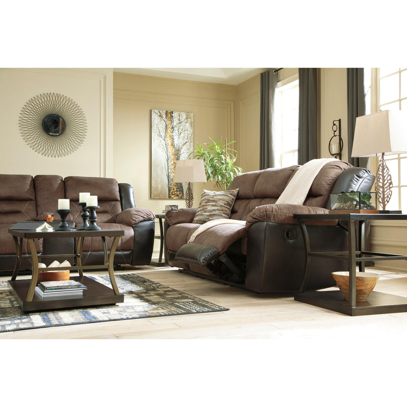 Signature Design by Ashley Earhart Reclining Fabric and Leather Look Sofa 2910188 IMAGE 9