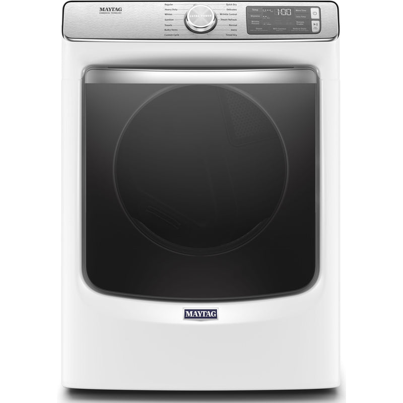 Maytag 7.3 cu.ft. Electric Dryer with Extra Moisture Sensor MED8630HW IMAGE 1
