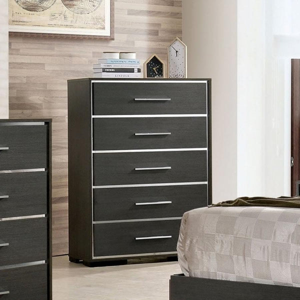 Furniture of America Camryn 5-Drawer Chest CM7589C IMAGE 1