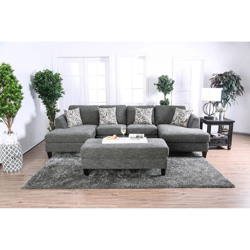 Furniture of America Lowry Fabric 4 pc Sectional CM6363-SET IMAGE 3