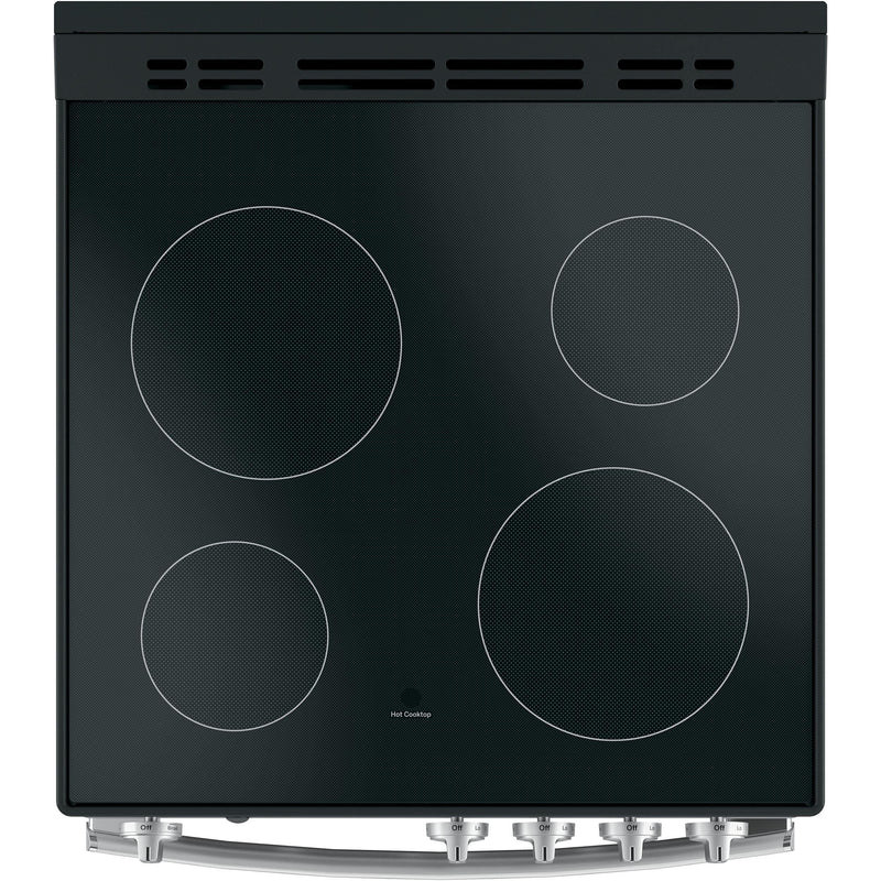 GE 24-inch Freestanding Electric Range with Steam Clean JAS640RMSS IMAGE 4